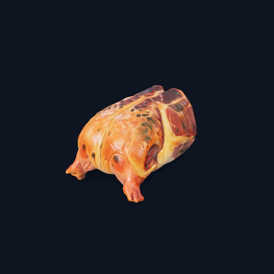 Realistic Raw Meat Model Pack for Culinary Visuals